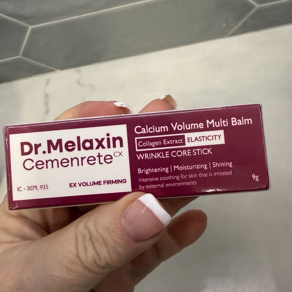 Dr. Melaxin Cemenrete Calcium Volume Multi Balm Wrinkle Core Stick 9g New in Box